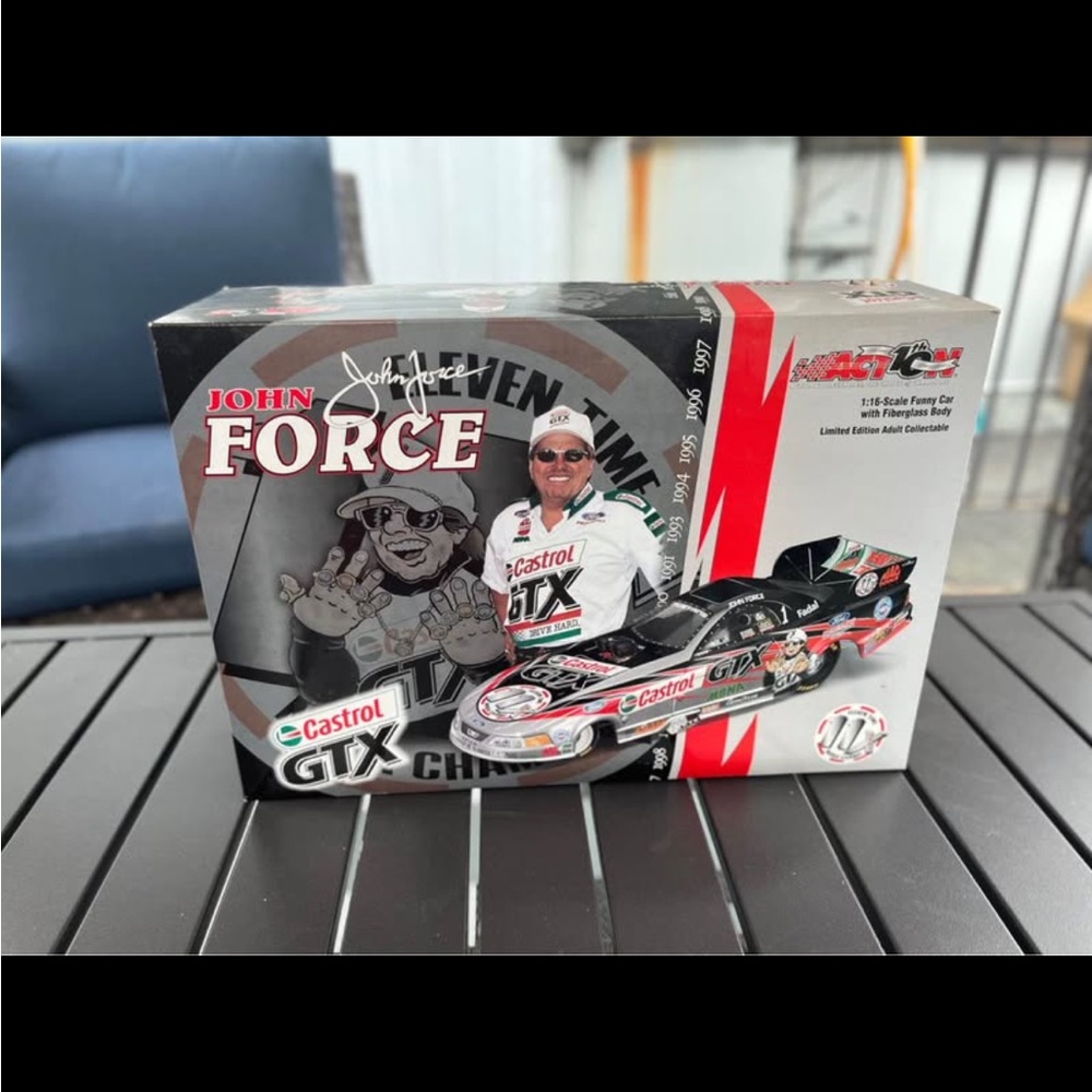 NHRA John Force Eleven Time Champion 2002